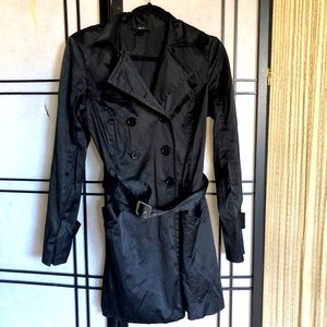 Black Satin Coat~Short